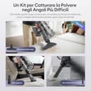 Ultenic 55Kpa/80Min Aspirapolvere Senza Fili U18, Scopa Elettrica Senza Fili Potente con Tubo Pieghevole, Filtrazione Multi-Cono,Display Intelligente, Anti-Groviglio per Peli Animali/Pavimenti/Tappeti - 11