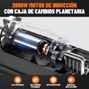 DOVAMAN GT10 Trituradora de Ramas, Motor 2800W sin Escobillas, Rodillo de 8 Dientes, Hasta 45mm, Caja 55L, Silenciosa, Ideal para Jardines - con Protección de Sobrecarga - 3