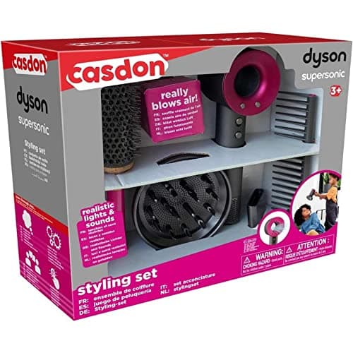 Cefa Toys-Set Secador de Pelo Dyson Supersonic 01155, a partir de 3 años