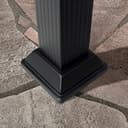 Gazebo da giardino 3x3 m - 100% impermeabile – Alu Deluxe - con 4 teli laterali – Gazebo color ocra – Tetto in pannelli di policarbonato - 9