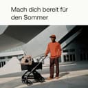 Bugaboo Dragonfly Sonnendach mit Lüftungsfenstern, ausziehbar für zusätzlichen und optimalen Sonnenschutz, wasserabweisend, Midnight Black - 7
