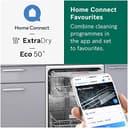 Bosch Home & Kitchen Appliances Bosch Series 6 SMV6ZCX01G Dishwasher with 14 place settings, PerfectDry, TimeLight, Wifi enabled via Home Connect, Integrated, 60 cm wide - 13