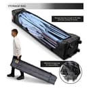 Gorilla Gazebo ® Pop Up 3x3m Heavy Duty Waterproof Commercial Grade Market Stall 4 Side Panels Leg Weights Pegs and Wheeled Carrybag - 6