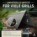 flammtal Das Original - Aromaschienen FLAVE [5 Stück] - Für Weber Spirit 310/320/330 - Hochwertige Flavorizer Bars für Weber Spirit 320 ab Bauj. 2013 - Rostfreier Edelstahl - Ideale Brennerabdeckung - 3