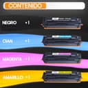 Supply Guy 203X Tóner Compatible con HP Color LaserJet Pro MFP M281fdw M254dw M281fdn M280nw M254nw reemplaza HP 203X 203A – (4X Cartuchos de tóner con Chip CF540X CF541X CF542X CF543X) - 5