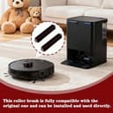 2 Cepillos de Limpieza de Alta Velocidad para Roborock S7 MaxV S7 Pro S7 Max Ultra S8 Pro Ultra S8 MaxV Ultra G10, Cepillo Rodante Autolimpiante para Base de Lavado de Mopa - 6