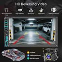 Autoradio 2 DIN Bluetooth con CarPlay Wireless & Android Auto,7 Pollici Touchscreen Stereo Bluetooth con Schermo, Radio con Mirror Link/AM/FM/RDS/Type-C, Supporta Telecamera Posteriore,AirPlay - 4