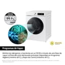 Samsung WW90DB7U94GEU3 AI EcoBubble Waschmaschine, 11 kg, Energieeffizienz A-20%, Super Speed 39, Dampf, Weiß - 8