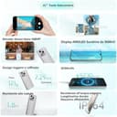 HONOR 400 Lite Smartphone 5G Dual SIM NFC, 8GB RAM 256GB Memoria, 108MP con pulsante AI telefono Android 15, 6.7 pollici AMOLED Eye-Care Display, 5230 mAh,IP64&SGS, Velvet Gray [Versione italiana] - 2