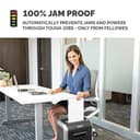 Fellowes 16 Sheet Paper Shredder for Office Use - 100% Jam Proof Cross Cut Shredder - 79Ci Shreds for 20 Minutes - Powershred Office Shredder with Large 23 Litre Pull-Out Bin - DIN Level P4 - Black - 4