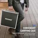 NEEWER X12 Teleprompter aus Aluminium mit RT 110 Fernbedienung und App Steuerung, kompatibel mit iPad, iOS/Android Tablet, Smartphone, DSLR Kamera, Ganzmetallkonstruktion (kein Kunststoff) Tasche - 8