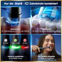 Oral-B iO Series 9 Elektrische Zahnbürste — Electric Toothbrush, Inkl. 3 Aufsteckbürsten — 7 Modi für Zahnpflege, CHIP Testsieger (11/25), Designed by Braun, Schwarz - 7