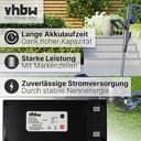 vhbw Akku kompatibel mit Ambrogio 4.0 Elite, 4.0 Basic 4WD, 524S, 4.0 Elite 4WD, 4.0 Basic, Alex Rasenroboter (7,5Ah, 25,2V Li-Ion) - 4