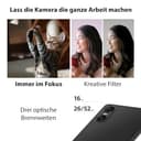 Sony Xperia 10 VI - 6,1" 21:9 OLED, 5.000 mAh Akku, DREI optische Brennweiten, Leicht und kompakt, 3,5mm Audio, Android 14, IP65/68, Dual SIM hybrid, schwarz - 8