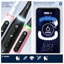 Oral-B iO 5 Cepillo de Dientes Eléctrico Negro Recargable, 1 Cabezal y Estuche De Viaje, 1 Portarrecambios, 5 Modos De Cepillado Con Blanqueamiento Dental, Sensor De Presión, Diseñado por Braun - 5