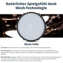 XDrum DD-530 Mesh Heads E-Drum set con taburet y auriculares - 7