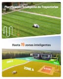 MAMMOTION LUBA 3 AWD 1500 Robot Cortacésped para 1500㎡, LiDAR+Visión AI de Doble Cámara de 360°, Tracción Total para Pendientes del 80%, hasta 15 Zonas de Gestión Multizona, Altura de Corte 25-70mm - 7