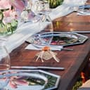 SUPVOX Cuscino Portafedi Rustico in Lino Naturale, Set Cuscino Decorativo Piccolo per Anelli da Matrimonio ed Eventi, Ornamento Nuziale Fatto a Mano per Cerimonie e Anniversari - 6