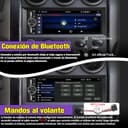 AWESAFE Radio de Coche 1 DIN Universal con Carplay y Android Auto Inalámbrico, Autoradio 1 DIN con Pantalla Táctil de 6.36 Pulgadas y Cámara Trasera, Soporta Bluetooth/Mandos Volante/FM/Double USB - 5