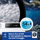 Samsung Lavatrice AI Control WW90DG6U25LE/U3 Libera installazione, 9 Kg, 1400 RPM, Wifi, Ecolavaggio Rapido 39', Vapore, Carica Frontale, 60l x 85h x 55p cm - 6