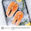 Hisense RB440N4ACD - Frigorífico Combi, Capacidad 336 L con 2metros Alto, Cajón Verduras, 4 Estrellas Congelador, Puerta Reversible, Silencioso 36dB, Inox - 8