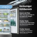 Haier French Door Kühl-Gefrierkombination I 83 cm Breite, 539 L I French Door Kühlschrank mit Eiswürfelbereiter, Touch & No Frost I Doppeltür Kühlschrank mit Gefrierfach I FD 83 SERIE 7 HB18FGSAAA - 3