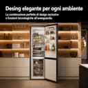 Haier 2D 60 Serie 5 Pro, Frigorifero combinato No Frost 60 cm Classe A con Air Surround, My Zone e Humidity Zone, 409 L, A×P×L 205×66,7×59,5 cm, Inox Scuro – HDPW5620ANPD - 9