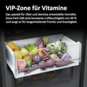 Haier HTW5620DNMG Frigorifero combinato 3D 60 Serie 5, Libera installazione, 3 porte, No Frost, Luce Led, Inox, L x P x A (mm) 595x667x2050, Classe D - 7