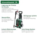 Bosch Home and Garden Bosch Hochdruckreiniger UniversalAquatak 135 (3-in-1-Düse, Schaumdüse, transparenter Wasserfilter, Hochdruckpistole, 7 m Schlauch, 5 m Kabel, 1900 Watt - 3