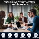 STARY 360° Privacy Screen for Surface Laptop 7 15 inch (Model:2037 2108), Microsoft Surface Laptop Privacy Film Filter All Round Anti Peeping Blue light Glare Screen Protector - 8