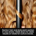 ghd Chronos Hair Straightener & Styler in Black - Most Advanced Styler, 3X Faster Styling, More Shine, No Extreme Heat Damage - for All Hair Types - (UK Plug) - 4