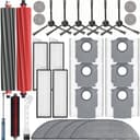 Bluearks 29 Stück Zubehör für Roborock S8 MaxV Ultra/S8 Max Ultra Roboter Saugroboter,1 Mop Reinigungsbürste,2 Hauptbürste,4 Filter,4 Wischpad,4 kleiner Mopp,6 Seitenbürsten,6 Staubbeutel,S8 Max - 1