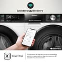 Hisense WF3S1045BW3 - Lavadora, Clase A, 10.5 kg, Auto Dosificación, Conectividad WiFi, Monitor de Consumo, Hygiene Guard, Función Vapor 99.9%, Lavado Rápido, PureJet, Blanco - 11