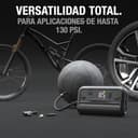 NOCO Air AL5: Inflador de neumáticos inalámbrico de 5A – Compresor de aire portátil a batería – Caudal de 17 SLPM, infla de 0 a 40 PSI en 7 min – Manómetro digital y apagado automático - 7