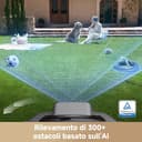 MOVA ViAX 250 Robot Tagliaerba Senza Filo Perimetrale, Consigliato 250m², Mappatura con Assistenza IA, Percorso a U, Rilev Ostacoli Dual Vision, Taglio Bordi Ottimizzato, Terreni Complessi,Ctrl da App - 5