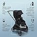 Bugaboo Dragonfly City Pushchair Lightweight Compact Pushchair with Four Wheel Suspension, One Handed Folding XL Base Shelf, Black Frame and Sunroof in Midnight Black - 5