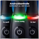 Oral-B iO Series 6 Elektrische Zahnbürste/Electric Toothbrush, 2 Aufsteckbürsten, 5 Putzmodi für Zahnpflege, Display & Reiseetui, Valentinstagsgeschenk für Ihn/Sie, Designed by Braun, black lava - 11