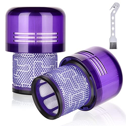 Paquete de 2 Filtros de Repuesto para Dyson V11 Torque Drive Animal V15 Detect Aspiradora inalámbrica SV14 SV17 SV22 Filtro para Dyson V11 Absolute Extra Pro lavable Filter Reemplazo # DY-970013-02
