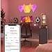 Nanoleaf Shapes Triangle Starter Kit, 4 Triangoli Luminosi LED RGBW Smart, Applique da Parete Interno Modulari, Luci Led 16M Colori WiFi, Funziona con Alexa, Sincronia Musica e Monitor, Deco e Gaming - 4