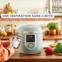 Moulinex Cookeo Wifi 10 en 1, Multicooker inteligente de alta presión, 10 modos de cocción, rápido, sin vigilancia, guía de cocción paso a paso, 6 L, CE96G310 - 5
