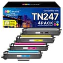GPC Image TN247 Toner Cartridges Compatible for Brother TN247 TN-243CMYK Toner Value Pack for Brother DCP-L3550CDW MFC-L3710CW HL-L3230CDW MFC-L3750CDW HL-L3210CW MFC-L3770CDW (BK/C/Y/M, 4-Pack) - 1