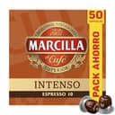Marcilla Cápsulas de Café Intenso | Intensidad 10 | 50 Cápsulas Compatibles Nespresso - 1