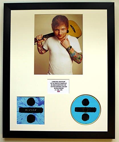 Ed Sheeran/Foto & CD Display LTD. Edition of The Album Divide