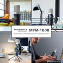 Marantz Professional MPM-1000 - Microfono da studio a condensatore XLR con supporto da tavolo e cavo per podcast, streaming, canto, telelavoro e giochi - 6