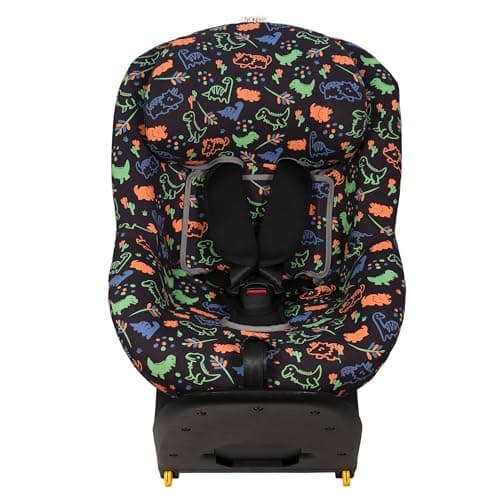 JYOKO Kids Funda de algodón para Silla de Coche Compatible con Maxi Cosi Pearl 360 y Mica Pro I-Size (Happy Dino)