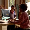 Apple iMac Computer desktop all-in-one: Chip M4, CPU 10-core e GPU 10-core: display Retina 24'', 24GB di memoria unificata, 512GB di archiviazione SSD, con accessori. Per iPhone/iPad; Argento - 5