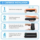 TRUE IMAGE TN-243CMYK Toner Compatible for Brother TN243CMYK TN247 TN-243 DCP-L3550CDW DCP-L3510CDW HL-L3210CW MFC-L3750CDW HL-L3230CDW MFC-L3710CW TN-247BK TN-247C TN-247Y TN-247M,5-Pack - 8