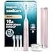 Philips Sonicare DiamondClean 9000 spazzolino elettrico sonico con app, sensore di pressione, 4 modalità di spazzolamento, 3 livelli di intensità, supporto di ricarica, rosa, modello HX9911/79 - 1