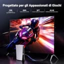 UGREEN Cavo HDMI 2.1 Certificato 10K 8K 60Hz 4K 240Hz 48Gbps Alluminio eARC HDCP Dynamic HDR Dolby Atmos Compatibile con Mac mini M4 Pro HDTV Monitor PS5 PS4 Xbox PC, 0,5M - 4