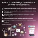 Philips Hue Bombilla LED Inteligente A60, White Ambiance, E27, 8,1 W, luz de espectro completo 1000 K-20.000 K, 1100 lm, regulable, funciona con Alexa, Google Assistant y Apple Home, Pack de 2 - 9